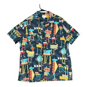 J Crew Men’s‎ XL Camp Collar Shirt in Liberty Print SS Casual Vacation Summer
